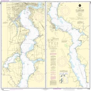 river johns st chart racy jacksonville point nautical noaa oceangrafix charts