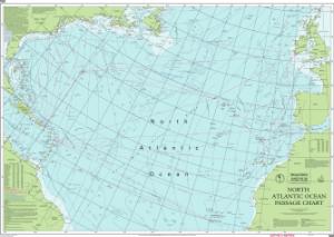 thumbnail for chart North Atlantic Ocean Passage Chart