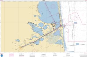 thumbnail for chart Intracoastal Waterway Stover Point to Port Brownsville