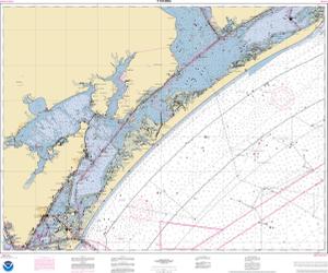 thumbnail for chart Matagorda Light to Aransas Pass