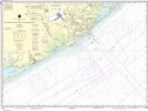 San Luis Pass Fishing Chart