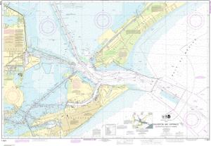 thumbnail for chart Galveston Bay Entrance Galveston and Texas City Harbors