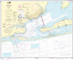 Pensacola Bay Fishing Chart