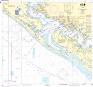 OceanGrafix — NOAA Nautical Chart 11391 St. Andrew Bay