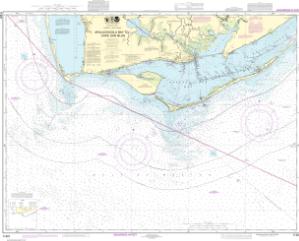 1930 Nautical Map of San Carlos Bay /& Caloosahatchee River Florida