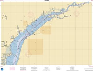 thumbnail for chart Fort Myers and Caloosahatchee River SM140 - SM125