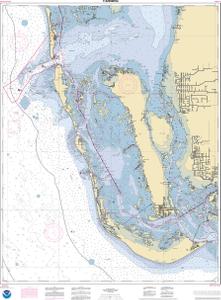 thumbnail for chart Sanibel Island and Pine Island Sound