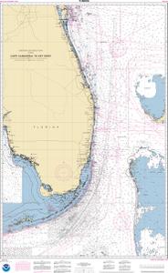 thumbnail for chart Cape Canaveral to Key West