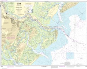 Savannah River Navigation Chart