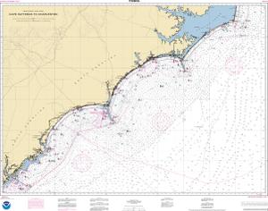 thumbnail for chart Cape Hatteras to Charleston