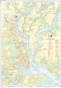 Charleston Harbor Navigation Chart