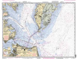 Chesapeake Bay Navigation Charts