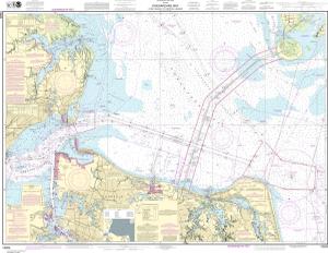 thumbnail for chart Chesapeake Bay Cape Charles to Norfolk Harbor