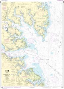 thumbnail for chart Chesapeake Bay Mobjack Bay and York River Entrance