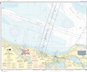 thumbnail for chart Chesapeake Bay Cape Henry to Thimble Shoal Light