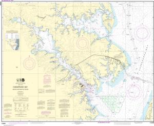 Chesapeake Bay Distance Chart