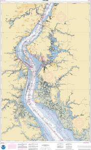 thumbnail for chart Delaware River Smyrna River to Wilmington