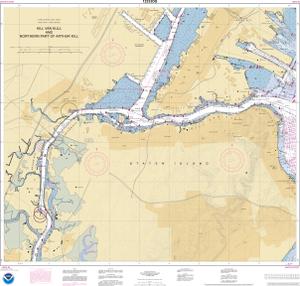 thumbnail for chart Kill Van Kull and Northern Part of Arthur Kill
