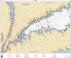 thumbnail for chart Long Island Sound Western Part