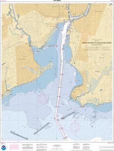thumbnail for chart North Shore of LI Sound New Haven Harbor