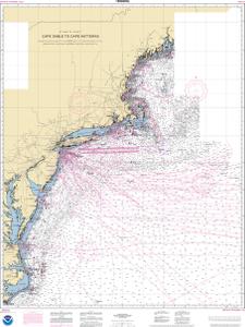 thumbnail for chart Cape Sable to Cape Hatteras