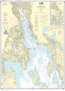 Narragansett Bay Nautical Chart