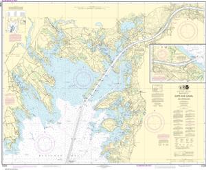 thumbnail for chart Cape Cod Canal and Approaches