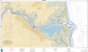 thumbnail for chart Newburyport Harbor and Merrimack River Entrance