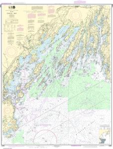 Casco Bay Nautical Chart