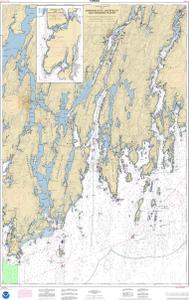 thumbnail for chart Damariscotta, Sheepscot and Kennebec Rivers
