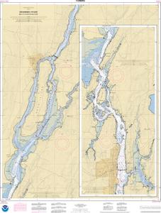 thumbnail for chart Kennebec River Bath to Courthouse Point