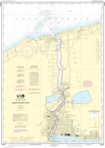 Upper Niagara River Depth Chart