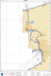 thumbnail for chart Approaches to Niagara River and Welland Canal