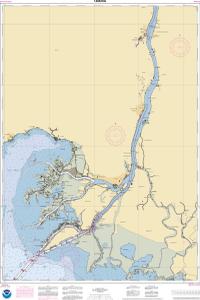thumbnail for chart St. Clair River;Head of St. Clair River