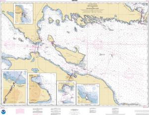 thumbnail for chart Detour Passage to Waugoshance Pt.;Hammond Bay Harbor;Mackinac Island;Cheboygan;Mackinaw City;St. lgnace