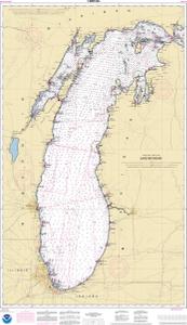 thumbnail for chart Lake Michigan (Mercator Projection)
