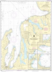 thumbnail for chart Grand Traverse Bay to Little Traverse Bay;Harobr Springs;Petoskey;Elk Rapids;Suttons Bay;Northport;Traverse City