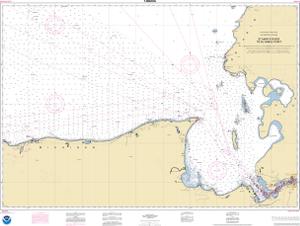 thumbnail for chart St. Marys River to Au Sable Point;Whitefish Point;Little Lake Harbors;Grand Marais Harbor