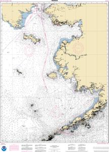 thumbnail for chart Bering Sea-eastern part;St. Matthew Island, Bering Sea;Cape Etolin, Achorage, Nunivak Island