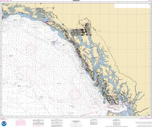 thumbnail for chart Dixon Entrance to Cape St. Elias