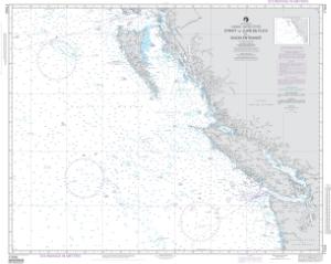 thumbnail for chart Strait of Juan de Fuca to Dixon Entrance