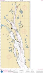 thumbnail for chart Lynn Canal-Point Sherman to Skagway