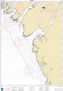 thumbnail for chart Snipe Bay to Crawfish Inlet,Baranof l.