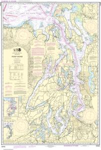 South Puget Sound Nautical Chart