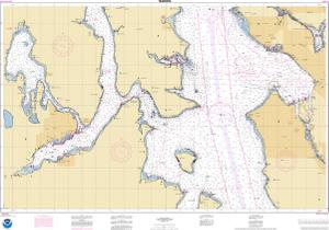 thumbnail for chart Puget Sound-Seattle to Bremerton