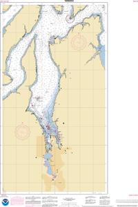 thumbnail for chart Olympia Harbor and Budd Inlet
