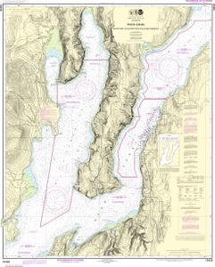Oceangrafix Noaa Nautical Chart 18458 Hood Canal South Point To Quatsap Point Including Dabob Bay