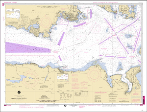 thumbnail for chart Strait Of Juan DeFuca No Loran Training Chart