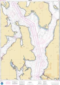thumbnail for chart Puget Sound-Oak Bay to Shilshole Bay
