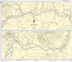 thumbnail for chart Willamette River  Walnut Eddy To Newburg